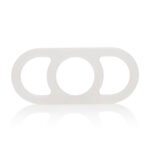 Commander Erect Enhancer Waterproof Cock Ring – White - Image 2