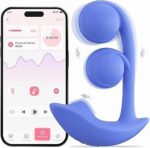 Melody Wearable Dual Vibrator - Blue - Image 3