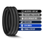 Performance Rings Vs1 Medium Cock Ring – Black - Image 2