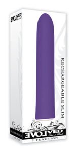Evolved Rechargeable Slim Vibrator – Purple - Image 5