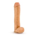 Hung Rider Hammer Phthalate-Free Dildo with Suction Cup – Beige - Image 2