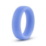 Performance - Silicone Glo Cock Ring - Blue Glow - Image 3