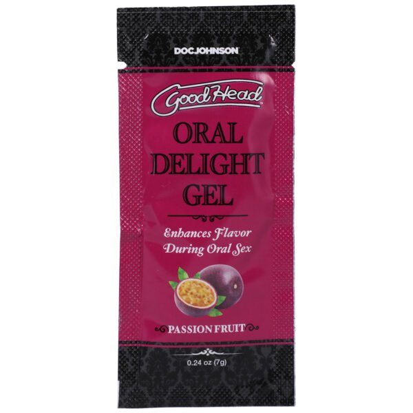 Goodhead Oral Delight Gel Passion Fruit 0.24 Bulk Oz