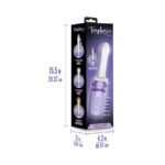Temptasia Violet Vixen Rechargeable Vibrating Thrusting Stimulator – Purple - Image 8