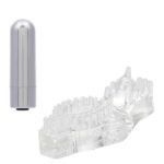 Wireless Passion Enhancer Rechargeable Vibrating Ring – Clear - Image 2