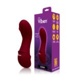 Zaina Mini Rollerball G-Spot Vibrator – Ruby, USB Rechargeable - Image 7
