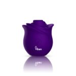 Zen Rose Violet Rechargeable Clitoral and Nipple Stimulator - Image 2