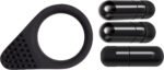 Zero Tolerance Black Knight Vibrating Cock Ring – Black - Image 2
