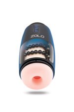 Zolo Upstroke Rechargeable Stroker with Beaded Sleeve – Black - Image 2