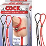 My Cockring Extreme Cocktie-Pack of Two - Black/ Red
