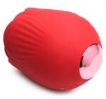 Bloomgasm - French Rose Licking and Vibrating  Stimulator - Red - Image 2