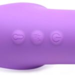 10x Ergo- Fit G-Pulse Inflatable and Vibrating Strapless Strap- on - Purple - Image 5