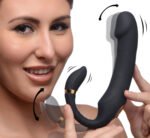 10x Pleasure Pose Come Hither Silicone Vibe With Poseable Clit Stim - Image 7