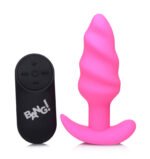 21x Silicone Swirl Plug With Remote - Pink - Image 6