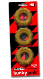 Super Huj - 3-Pack Cockrings - Bronze - Image 3
