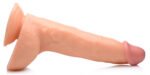 Beefy Brad 9 Inch Dildo With Balls - Light - Image 6