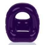 360 2- Way Cockring and Ballsling - Eggplant - Image 2