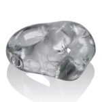 360 2- Way Cockring + Ballsling - Clear - Image 2