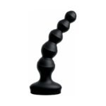 3Some Wall Banger Vibrating Anal Beads With Suction Cup Black - Image 5