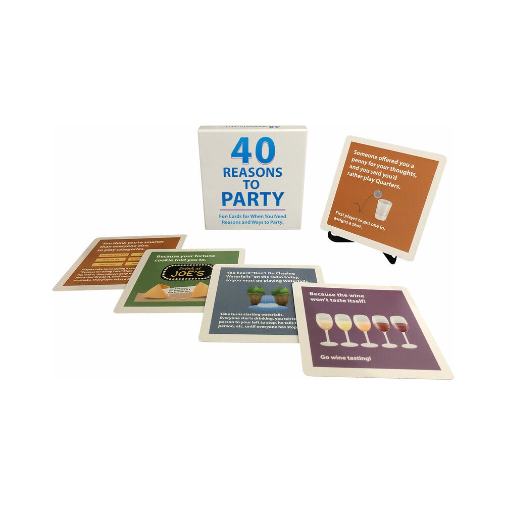 40-reasons-to-party-cards 40 Reasons to Party Cards - Image 1