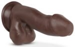 Au Naturel - Troy - 6 Inch Dildo - Chocolate - Image 3
