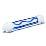 6.5 Inch Full Tip Textured Glass Dildo - Image 5