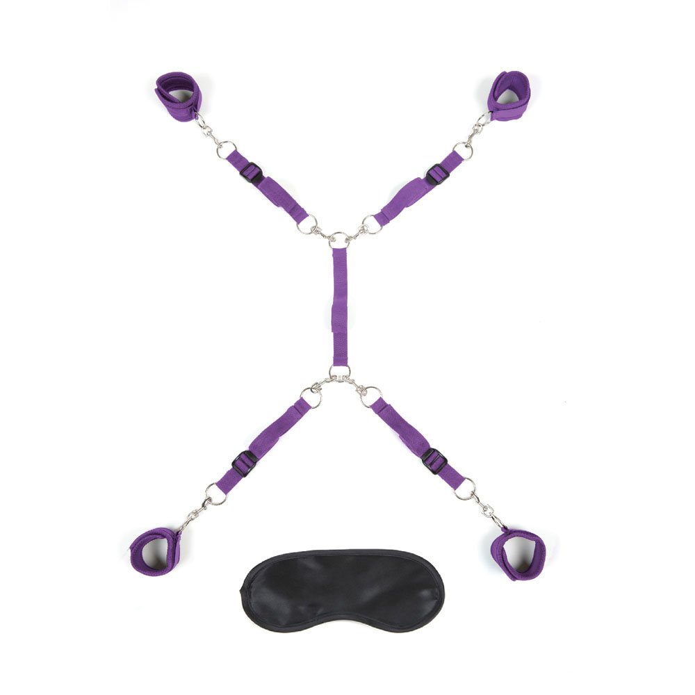 7pc-bed-spreader-purple 7pc Bed Spreader - Purple - Image 1