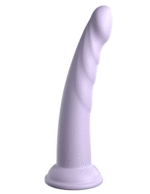 Dillio Platinum - Slim Seven 7 Inch Dildo - Purple - Image 3