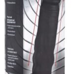 8x Auto Pounder Vibrating and Thrusting Dildo With Handle - Black