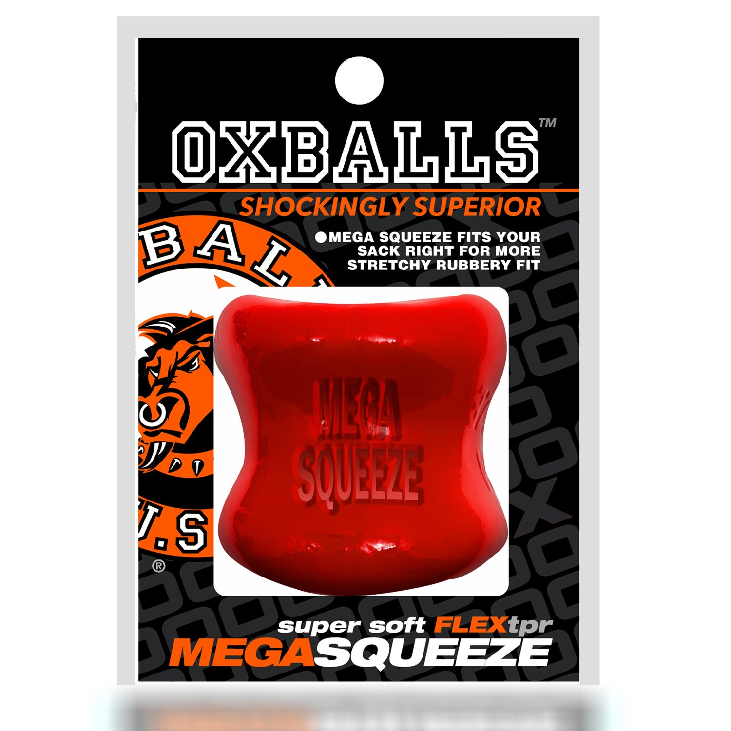 Mega Squeeze - Ergofit Ballstretcher - Red image 0 Mega Squeeze - Ergofit Ballstretcher - Red - Image 1