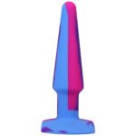A-Play Groovy Silicone Anal Plug 5 Inch - Berry - Image 4