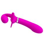 Pretty Love Valerie Strapless Strap on - Fuchsia - Image 4