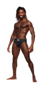 Modal Rib Bong Thong - X-Large - Black - Image 3