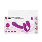 Pretty Love Valerie Strapless Strap on - Fuchsia - Image 7