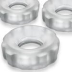 Super Huj - 3-Pack Cockrings - Clear Ice - Image 2