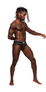 Modal Rib Bong Thong - X-Large - Black - Image 4