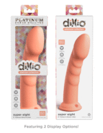 Dillio Platinum - Super Eight 8 Inch Dildo - Peach - Image 5