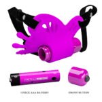 Pretty Love Sloane Battery Powered Clit Stim - Fuchsia - Image 3