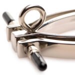 Pussy Tugger Adjustable Pussy Clamp With Leash - Silver - Image 6