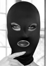 Subversion Mask With Open Mouth and Eye -  Black - Image 2