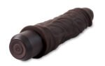 Dr. Skin Silicone - Dr. David - 8 Inch Vibrating  Dildo - Brown - Image 5