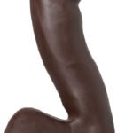 Au Naturel - Troy - 6 Inch Dildo - Chocolate