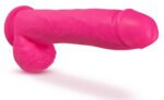 Neo - 10 Inch Dual Density Dildo - Neon Pink - Image 3