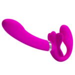 Pretty Love Valerie Strapless Strap on - Fuchsia - Image 8