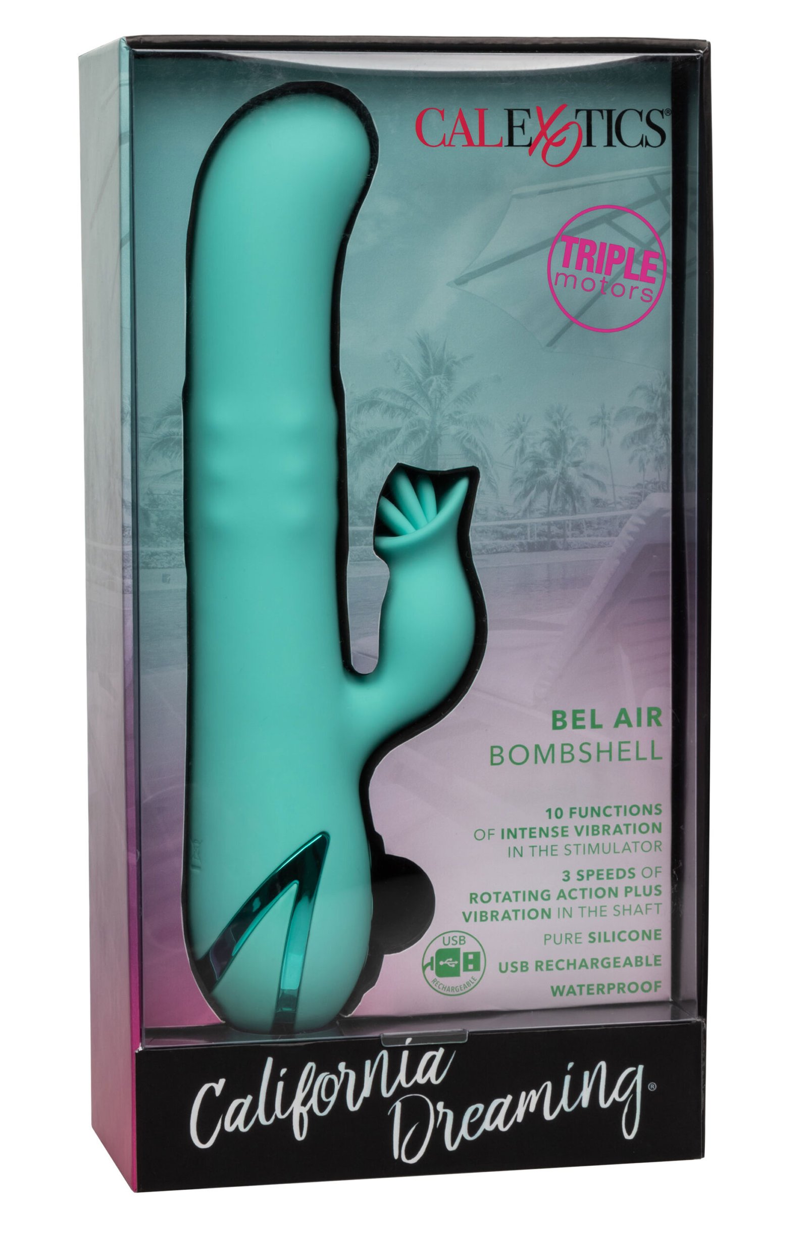 California Dreaming Bel Air Bombshell - Teal image 0 California Dreaming Bel Air Bombshell - Teal - Image 1