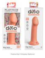 Dillio Platinum - Big Hero 6 Inch Dildo - Peach - Image 5