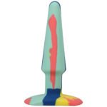 A-Play Groovy Silicone Anal Plug 5 Inch - Sunrise - Image 3