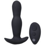 A-Play EXPANDER Rechargeable Silicone Anal Plug with Remote Black - Image 2