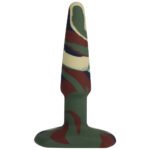 A-Play Groovy 4 in. Silicone Anal Plug Camouflage - Image 2