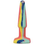 A-Play Groovy 4 in. Silicone Anal Plug Sunrise - Image 3